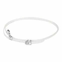 Allegra K Accessories Womens Detachable Transparent CLear Crossed Shoe Straps Belts Bands For Holding Loose High Heels