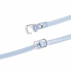 Allegra K Accessories Womens Detachable Transparent CLear Crossed Shoe Straps Belts Bands For Holding Loose High Heels