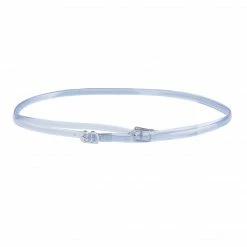 Allegra K Accessories Womens Detachable Transparent CLear Crossed Shoe Straps Belts Bands For Holding Loose High Heels