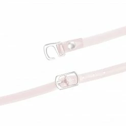 Allegra K Accessories Womens Detachable Transparent CLear Crossed Shoe Straps Belts Bands For Holding Loose High Heels