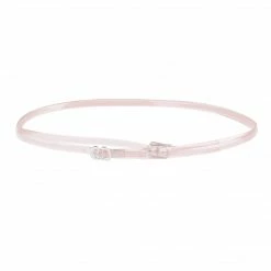 Allegra K Accessories Womens Detachable Transparent CLear Crossed Shoe Straps Belts Bands For Holding Loose High Heels