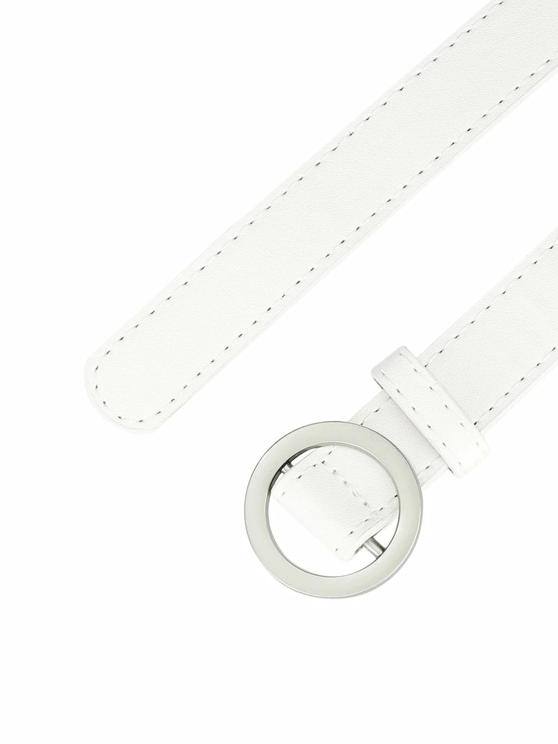 Allegra K Accessories Women's Belts O Ring Metal Buckle Plus Size Thin Nonporous Waist Belt For Jeans Dress 0.9 Inches Width 5 Allegra K Accessories Women's Belts O Ring Metal Buckle Plus Size Thin Nonporous Waist Belt For Jeans Dress 0.9 Inches Width