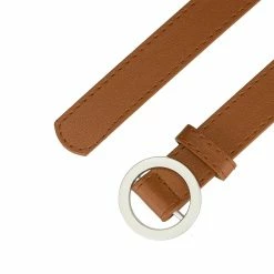 Allegra K Accessories Women's Belts O Ring Metal Buckle Plus Size Thin Nonporous Waist Belt For Jeans Dress 0.9 Inches Width 53 Allegra K Accessories Women's Belts O Ring Metal Buckle Plus Size Thin Nonporous Waist Belt For Jeans Dress 0.9 Inches Width