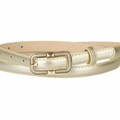 Allegra K Accessories Women's Skinny Betls Casual PU Leather Belt For Dress Jeans Thin Waist Belt