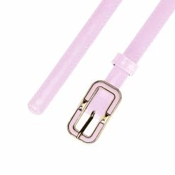 Allegra K Accessories Women's Skinny Betls Casual PU Leather Belt For Dress Jeans Thin Waist Belt