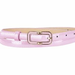Allegra K Accessories Women's Skinny Betls Casual PU Leather Belt For Dress Jeans Thin Waist Belt