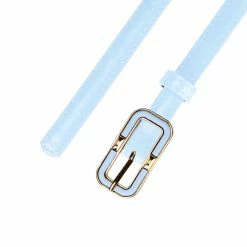 Allegra K Accessories Women's Skinny Betls Casual PU Leather Belt For Dress Jeans Thin Waist Belt