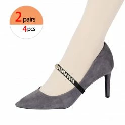 Allegra K Womens Elastic Shoe Ankle Straps Blink Detachable Shoe Strap Band For Heels Accessories 43 Allegra K Womens Elastic Shoe Ankle Straps Blink Detachable Shoe Strap Band For Heels Accessories