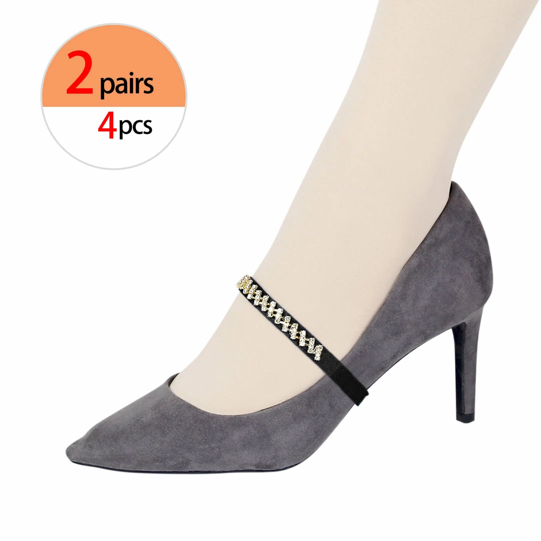 Allegra K Womens Elastic Shoe Ankle Straps Blink Detachable Shoe Strap Band For Heels Accessories 11 Allegra K Womens Elastic Shoe Ankle Straps Blink Detachable Shoe Strap Band For Heels Accessories