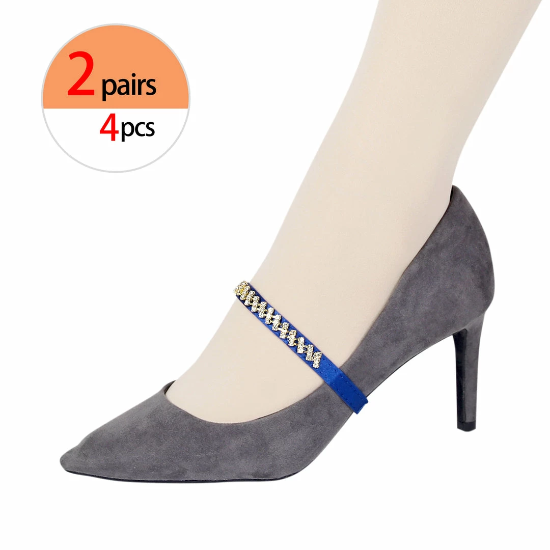 Allegra K Womens Elastic Shoe Ankle Straps Blink Detachable Shoe Strap Band For Heels Accessories 15 Allegra K Womens Elastic Shoe Ankle Straps Blink Detachable Shoe Strap Band For Heels Accessories