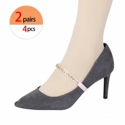 Allegra K Womens Elastic Shoe Ankle Straps Blink Detachable Shoe Strap Band For Heels Accessories 67 Allegra K Womens Elastic Shoe Ankle Straps Blink Detachable Shoe Strap Band For Heels Accessories