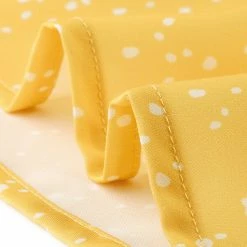 Women Allegra K Dot Print Ruffle Sleeve Button Up Top 57 Women Allegra K Dot Print Ruffle Sleeve Button Up Top