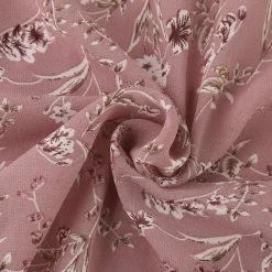 Allegra K Women's Chiffon Half Sleeve Floral Ruffle Hem Dress Clothing