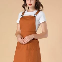 Allegra K Women's Adjustable Strap Above Knee Suspender Dress