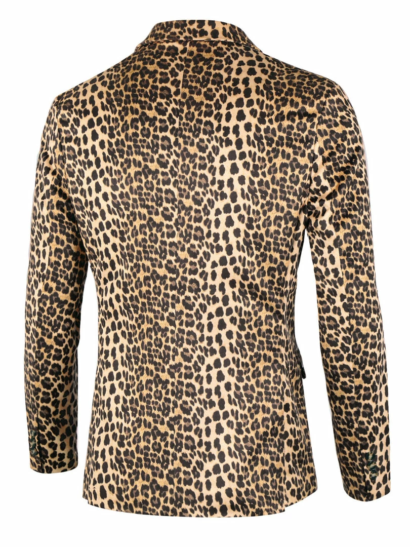 Allegra K Men Vintage Leopard Print Luxury Notched Lapel Slim Fit Fashion Stylish Jacket Blazer 11 Allegra K Men Vintage Leopard Print Luxury Notched Lapel Slim Fit Fashion Stylish Jacket Blazer