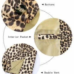 Allegra K Men Vintage Leopard Print Luxury Notched Lapel Slim Fit Fashion Stylish Jacket Blazer 39 Allegra K Men Vintage Leopard Print Luxury Notched Lapel Slim Fit Fashion Stylish Jacket Blazer