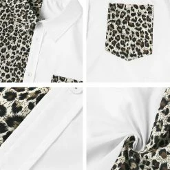 Allegra K Men's Short Sleeve Button Down Casual Summer Cotton Patchwork Print Shirt 33 Allegra K Men's Short Sleeve Button Down Casual Summer Cotton Patchwork Print Shirt