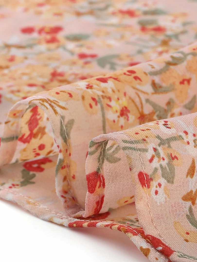 Allegra K Women's Sleeveless A-Line Dresses Elastic Waist Belted Floral Print Chiffon Dress 9 Allegra K Women's Sleeveless A-Line Dresses Elastic Waist Belted Floral Print Chiffon Dress