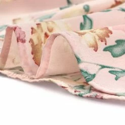 Allegra K Women's Chiffon Floral Blouse V-neck Flare Sleeve Spring Smock Waist Top 15 Allegra K Women's Chiffon Floral Blouse V-neck Flare Sleeve Spring Smock Waist Top