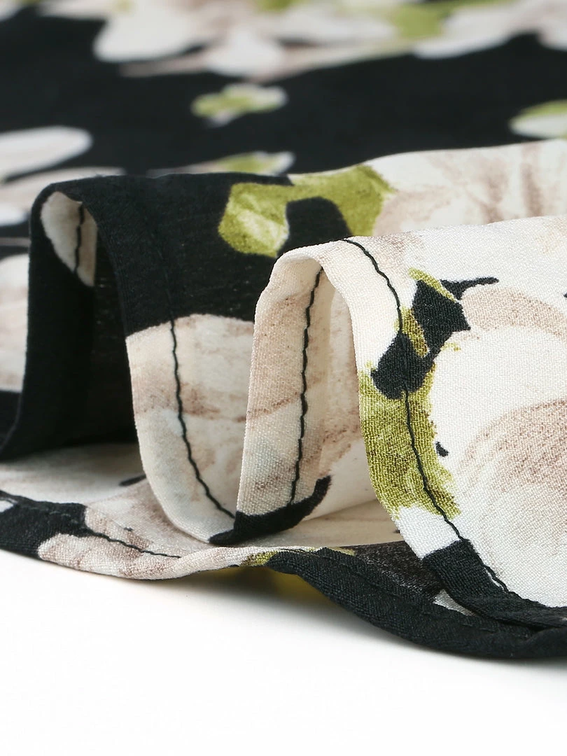 Allegra K Women's Floral Print Collared Dresses A-Line Sleeveless Shirt Dress 9 Allegra K Women's Floral Print Collared Dresses A-Line Sleeveless Shirt Dress