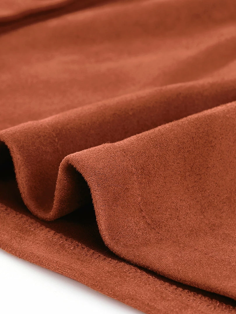 Allegra K Women's Strap Button Down Faux Suede A-Line Mini Overall Dress 26 Allegra K Women's Strap Button Down Faux Suede A-Line Mini Overall Dress