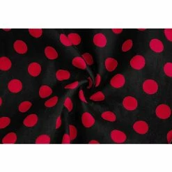 Allegra K Tops Men's Polka Dots Long Sleeve Slim Fit Printed Dress Button Down Shirt