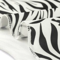 Allegra K Women’s Lace Trim V Neck Sleeveless Zebra Print Crop Cami Top