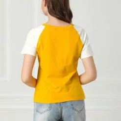 Allegra K Women's Summer Casual Short Sleeve Cartoon Cat Print T-shirt Tee 38 Allegra K Women's Summer Casual Short Sleeve Cartoon Cat Print T-shirt Tee