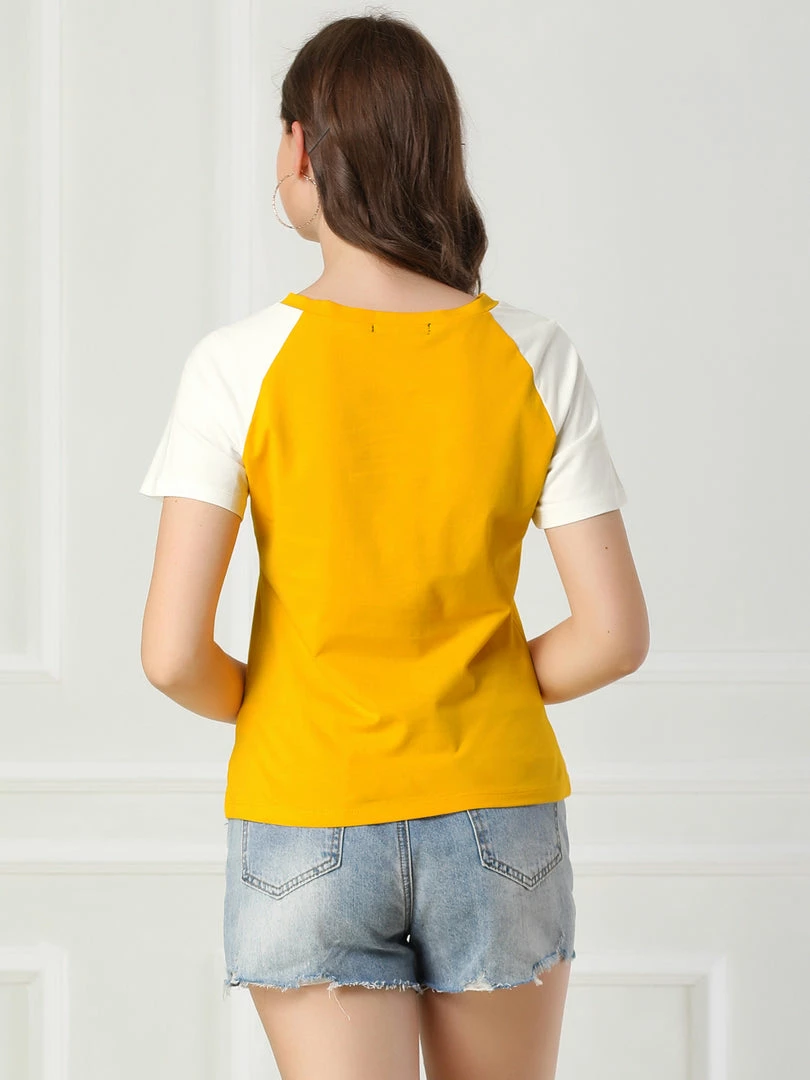 Allegra K Women's Summer Casual Short Sleeve Cartoon Cat Print T-shirt Tee 14 Allegra K Women's Summer Casual Short Sleeve Cartoon Cat Print T-shirt Tee