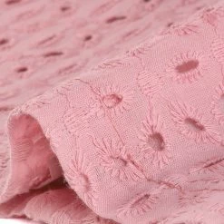 Allegra K Women's Mini Skirt Button Decor Elastic Waist Embroidered A-Line Skirts