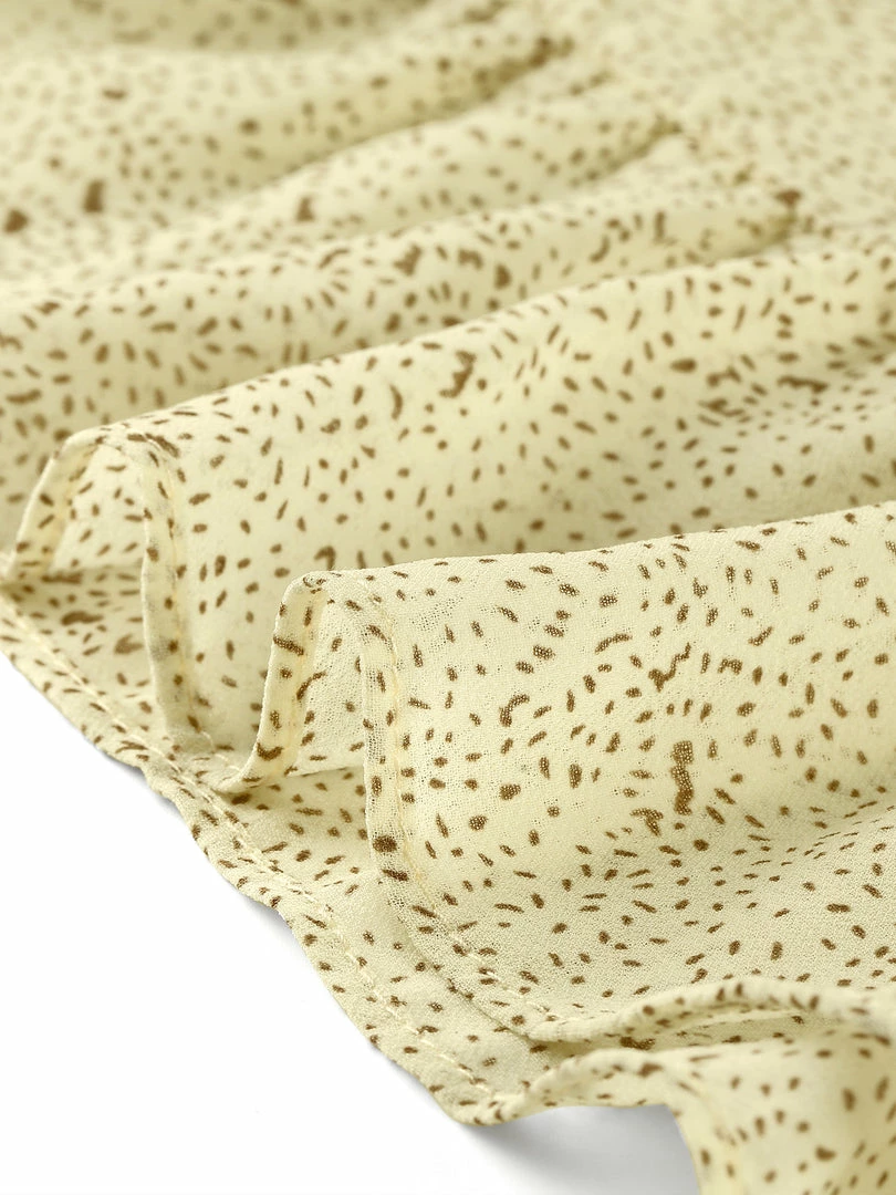 Allegra K Women's Dots Fit And Flare Ruffle Hem Floral Lace-Inset Mini Dress 9 Allegra K Women's Dots Fit And Flare Ruffle Hem Floral Lace-Inset Mini Dress