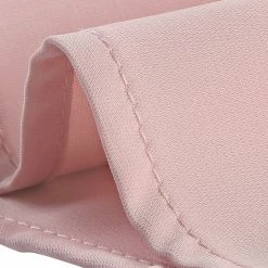 Allegra K Women's Elegant Tulip Sleeve Choker Neck Keyhole Back Work Office Blouse