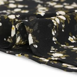 Allegra K Women's Floral Printed Ruffles Cap Sleeve Chiffon Blouse Top