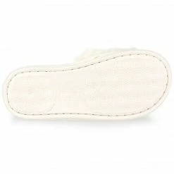 Allegra K Women's Comfy Fuzzy Nonslip Curly Plush Slides Shoes