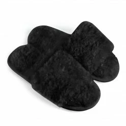 Allegra K Women's Comfy Fuzzy Nonslip Curly Plush Slides Shoes