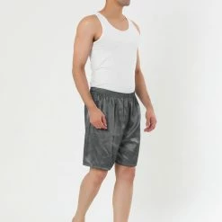 Allegra K Men's Sleepwear Satin Shorts Elastic Waist Lounge Pajama Bottoms 22 Allegra K Men's Sleepwear Satin Shorts Elastic Waist Lounge Pajama Bottoms