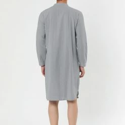 Allegra K Men's Nightshirt Sleep Shirt Banded Collar Henley Shirt Pajamas Nightgown 23 Allegra K Men's Nightshirt Sleep Shirt Banded Collar Henley Shirt Pajamas Nightgown