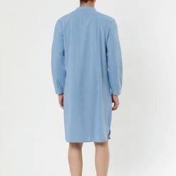 Allegra K Men's Nightshirt Sleep Shirt Banded Collar Henley Shirt Pajamas Nightgown 19 Allegra K Men's Nightshirt Sleep Shirt Banded Collar Henley Shirt Pajamas Nightgown