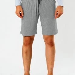 Allegra K Men's Lounge Shorts Drawstring Waist Sleepwear Knit Jersey Pajama Bottoms