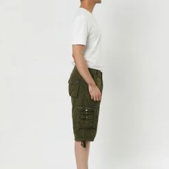 Allegra K Men's Cargo Shorts Regular Fit Twill Work Shorts Pants W Pockets