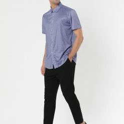 Allegra K Men's Short Sleeve Button Down Pattern Casual Printed Dress Shirt 17 Allegra K Men's Short Sleeve Button Down Pattern Casual Printed Dress Shirt