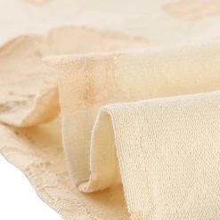 Allegra K Ruffle Crew Neck Crochet Floral Lace Dress