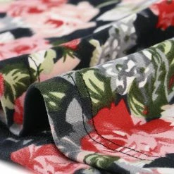 Allegra K Women's Slim Fit Short Sleeves Off The Shoulder Cropped Top