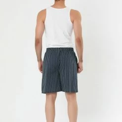 Allegra K Men's Sleepwear Striped Shorts Elastic Waist Lounge Pajama Bottoms 17 Allegra K Men's Sleepwear Striped Shorts Elastic Waist Lounge Pajama Bottoms