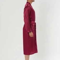 Allegra K Men's Satin Robe Sleep Nightdress Long Sleeve Lounge Sleepwear Pajama Dress Bathrobe 26 Allegra K Men's Satin Robe Sleep Nightdress Long Sleeve Lounge Sleepwear Pajama Dress Bathrobe