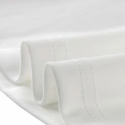 Allegra K Women Contrast Collar Flare Hem Above Knee Dress