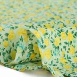 Allegra K Long Sleeve Button Down Ditsy Floral Shirt Women