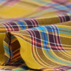 Allegra K Casual Boyfriend Plaid Button Down Shirt Women