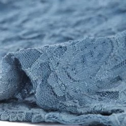 Allegra K Women's Lace Embroidery Semi Sheer Vintage Puff Sleeve Top