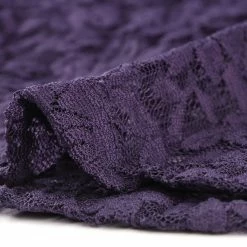 Allegra K Women's Lace Embroidery Semi Sheer Vintage Puff Sleeve Top